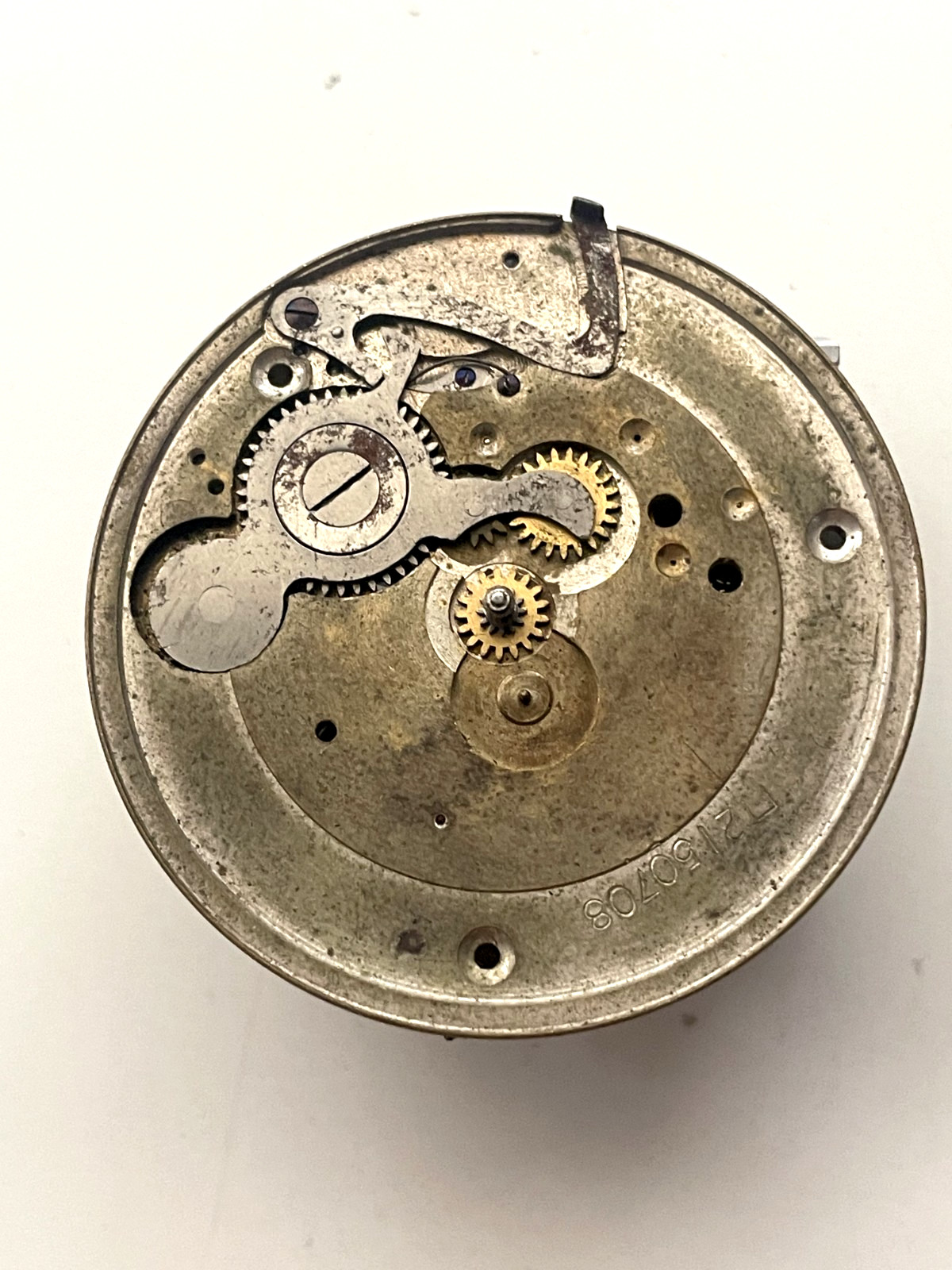 Elgin National Watch Company Pocket Watch Movement for Parts