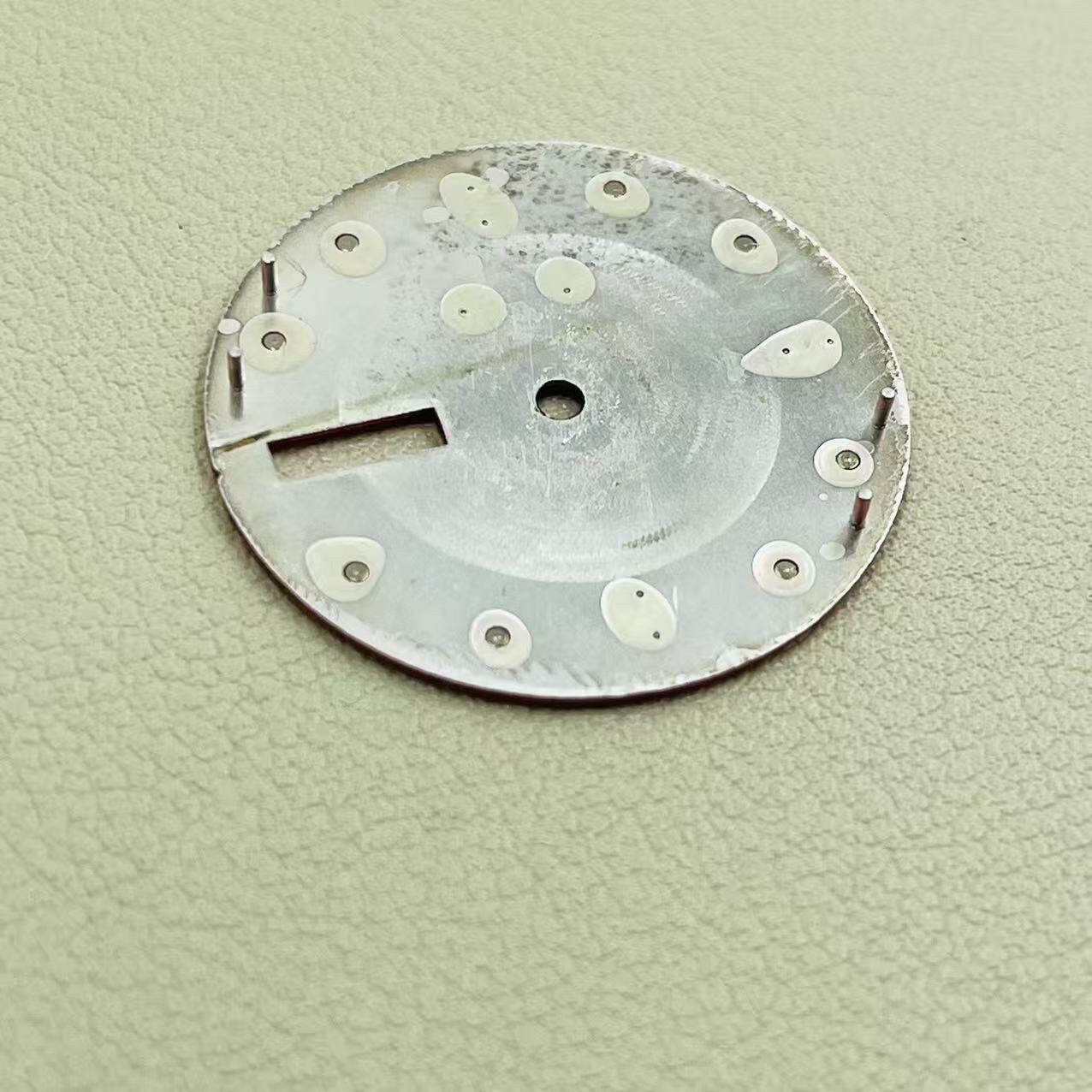 28.5mm Watch Dial Green Luminous For Seiko NH35 NH36A Movement SK007 Dials Parts