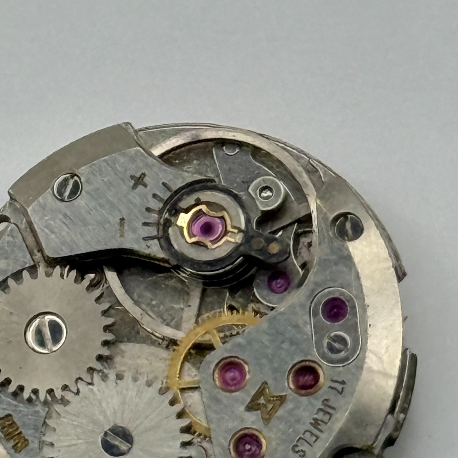 ETA 2512 Watch Movement Bentima 17 Jewels Swiss Manual Wind Parts Repair 17.5mm
