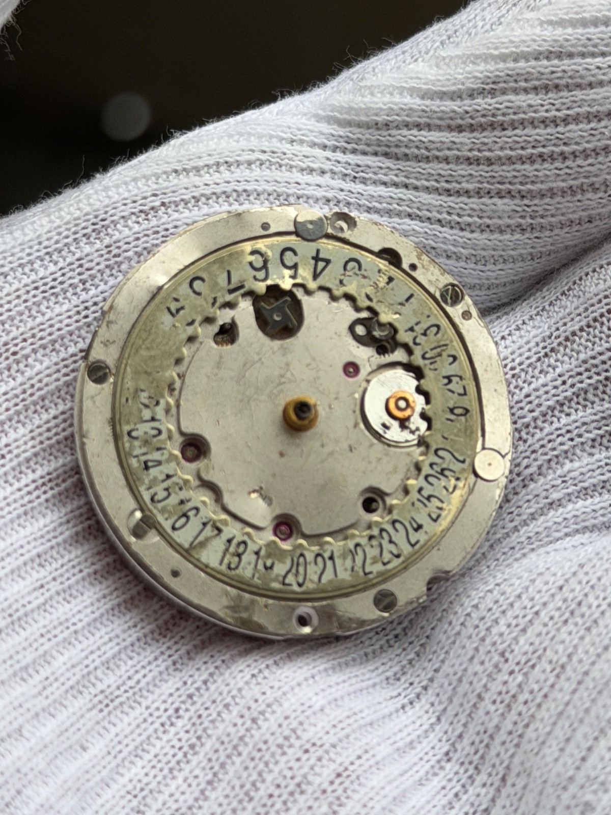 TUDOR Chrono DAMAGED MT5813 MainPlate & Movement For parts or restore