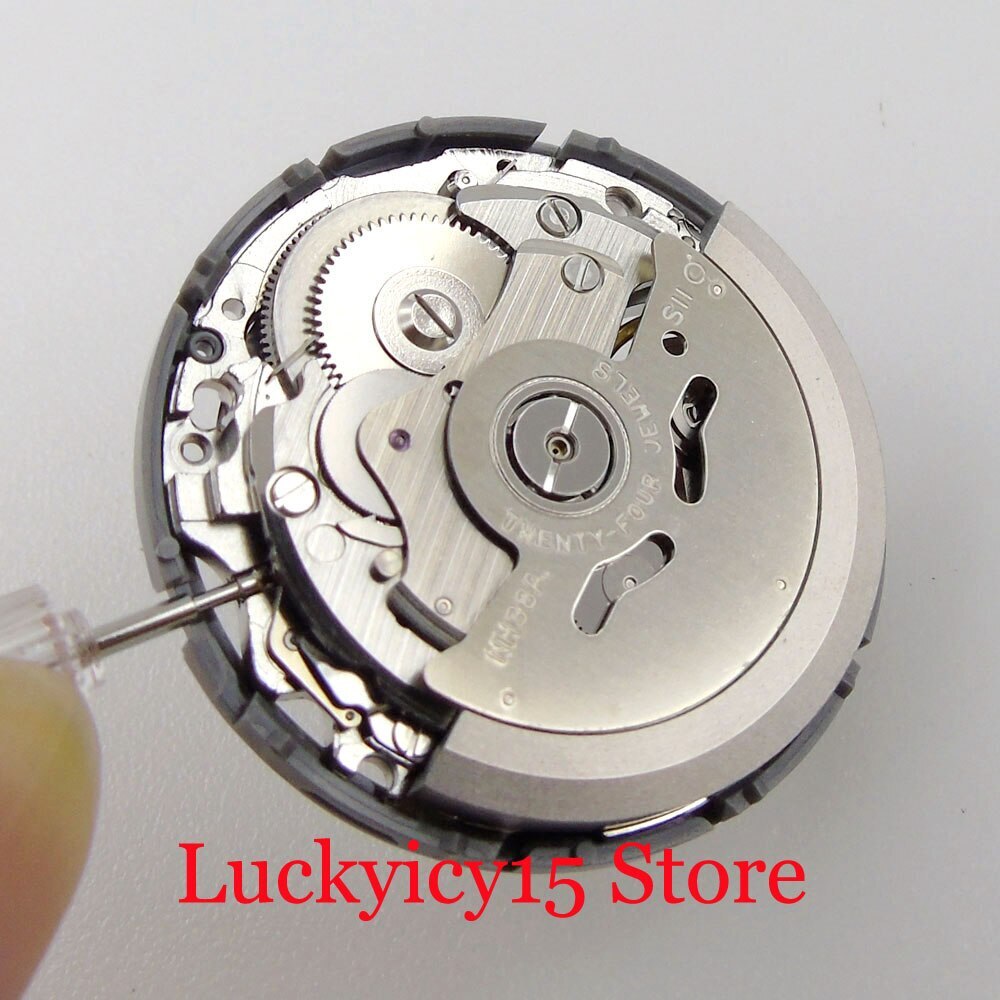 Japan NH38A 24 Jewels Watch Movement 21600BPH Hollow Dial Watch Movement Parts