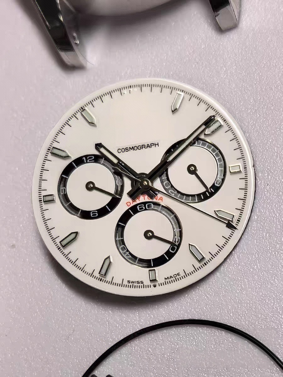 DIY SET for 40MM watch case + dial + hands +904L Strap Suitable for 4130 4131