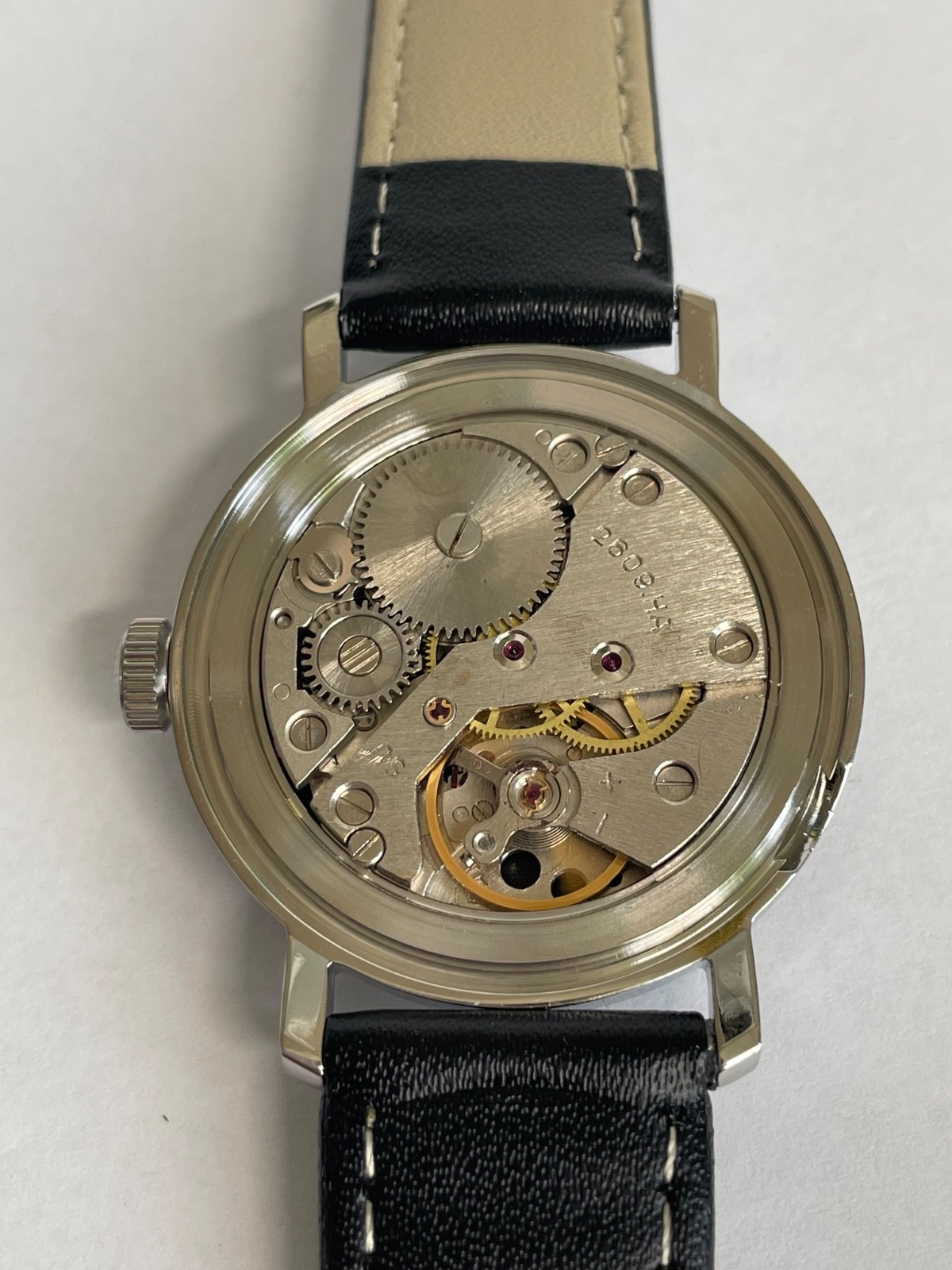 RAKETA KOPERNIK day 2609 H mechanism USSR new case steel mans wristwatch
