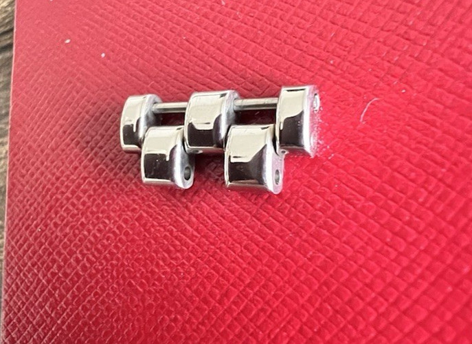 Franck Muller Watch Link LONG ISLAND finish 19mm Polished Steel SWISS made EXCE