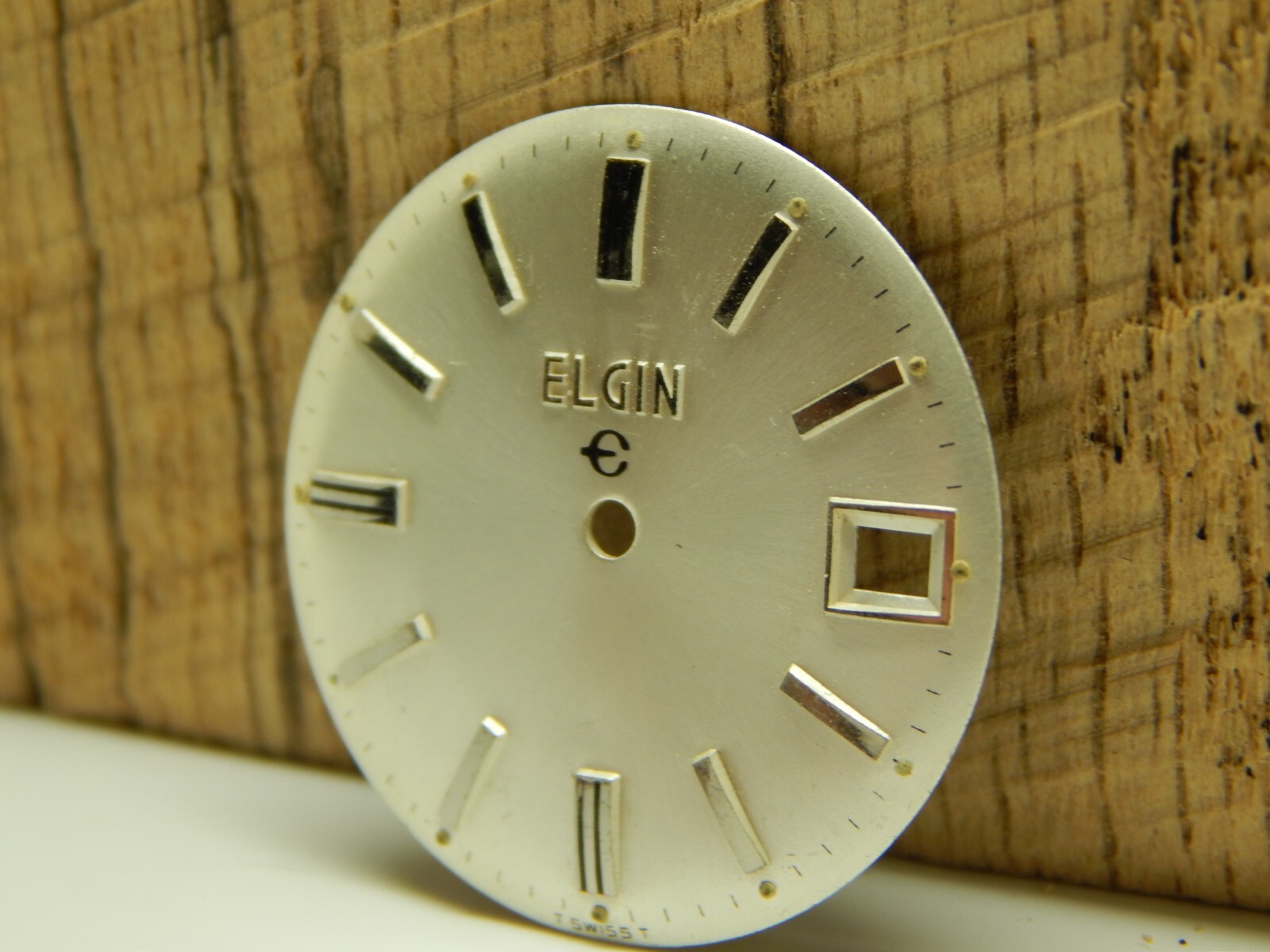Stunning Elgin Pearl Watch Dial 28.6mm Diameter NEW OLD STOCK