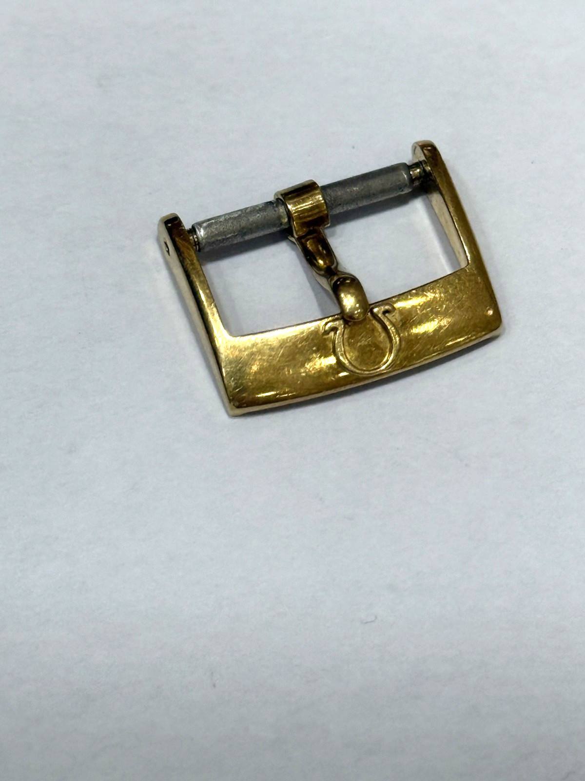 Omega Buckle 16mm Solid Gold 18k Swiss Made Genuine !