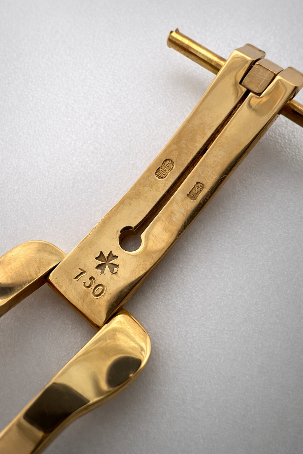 VACHERON CONSTANTIN 18K Yellow Gold Deployant/Deployment Buckle 16mm MINT