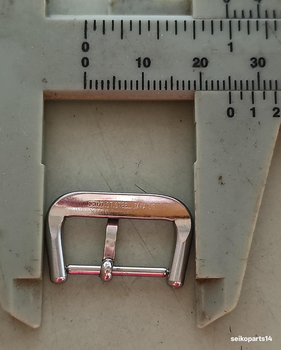 GENUINE BUCKLE SEIKO WILLARD to 19mm LUG 6105-8110 6105-8000 6159-7000 6215-7000