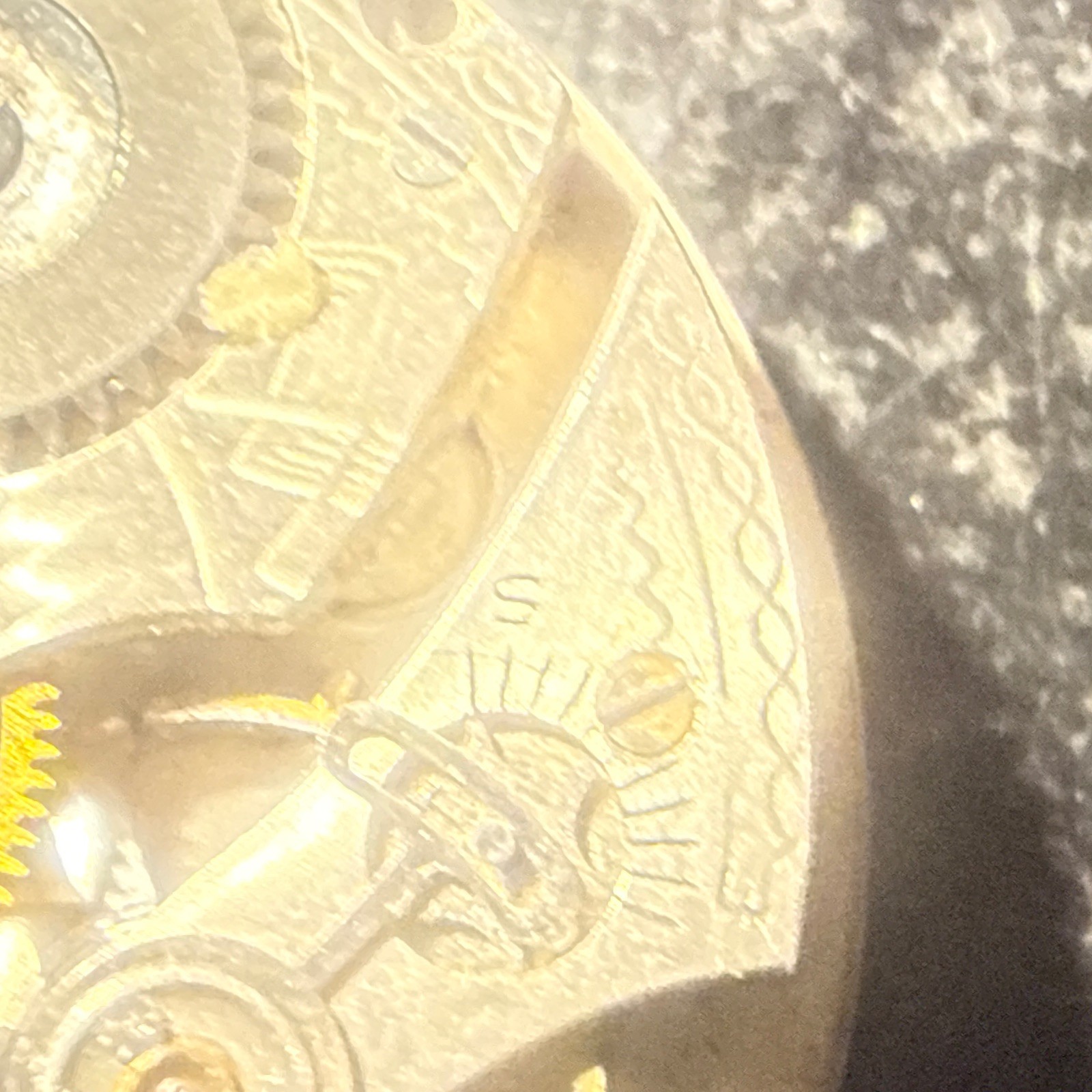 Vintage Waltham 17J Model 1894 Grade 225 Watch Movement With Dial Parts/Repair