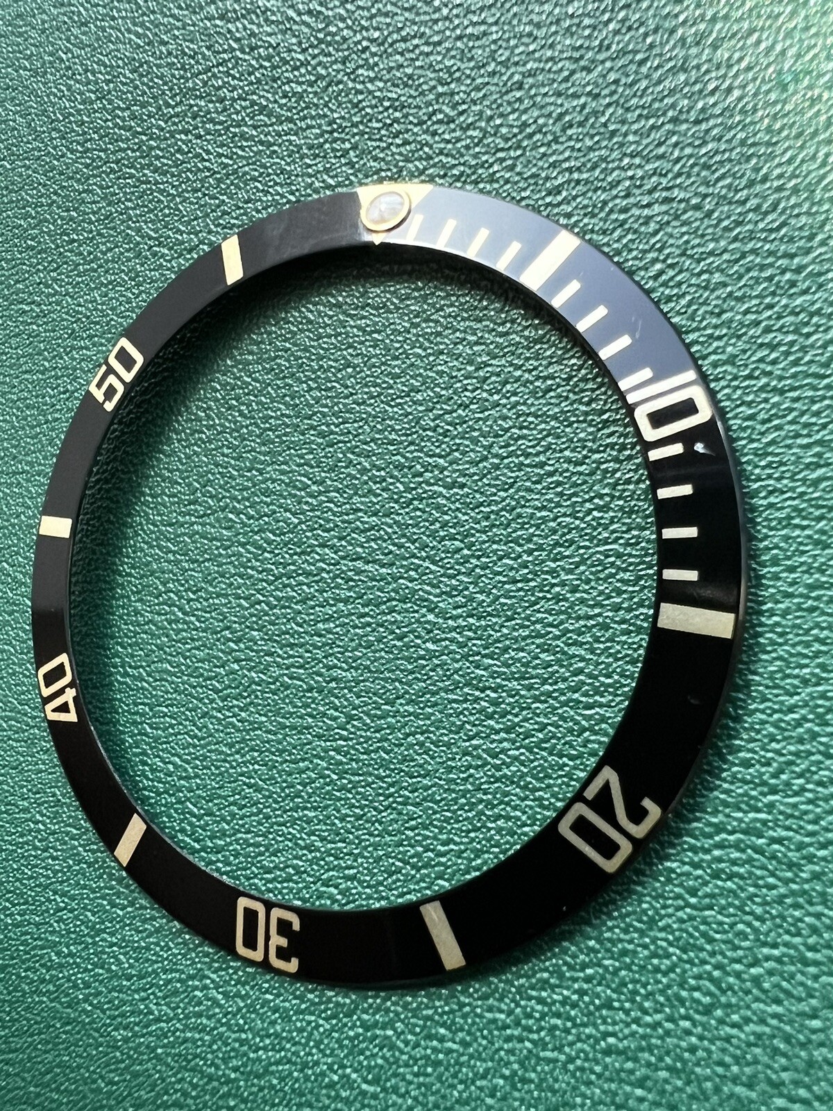 Authentic Rolex Submariner Date 16613 16803 16808 16618 Black Bezel Insert #866