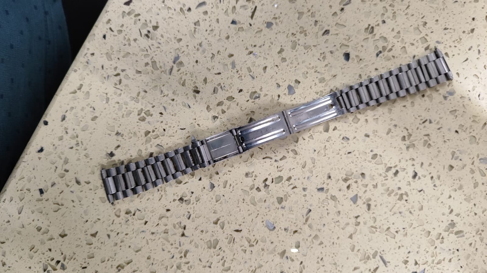 Omega Speedmaster Original Bracelet No.11 1125 Parts End Link Nr 699 20mm Used
