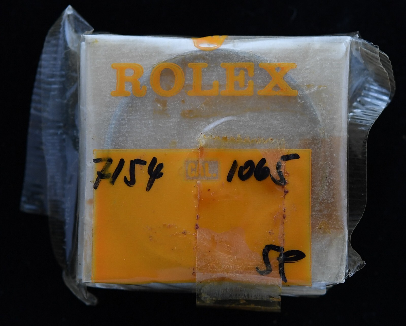 Genuine Rolex cal. 1065 Movement Ring Part no. 7154 for Datejust New Old Stock