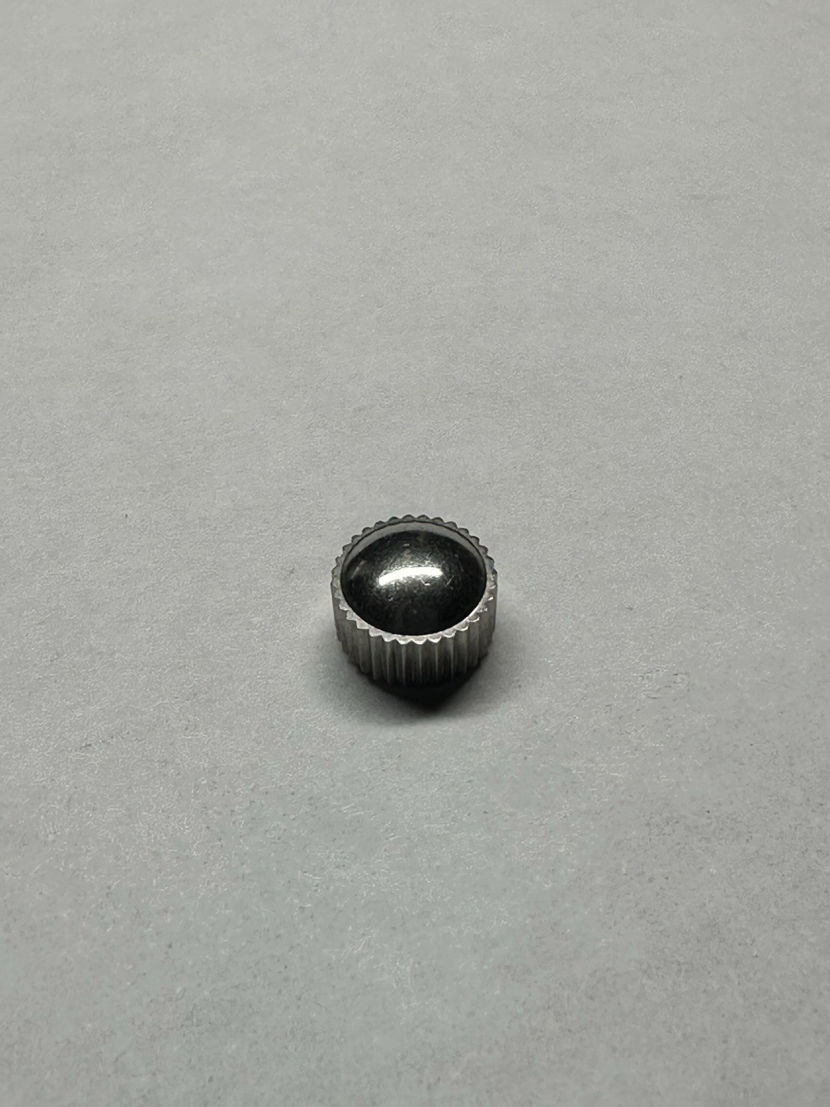 Unbranded Round Top Watch Crown Stainless Steel 5.95mm x 3.95mm