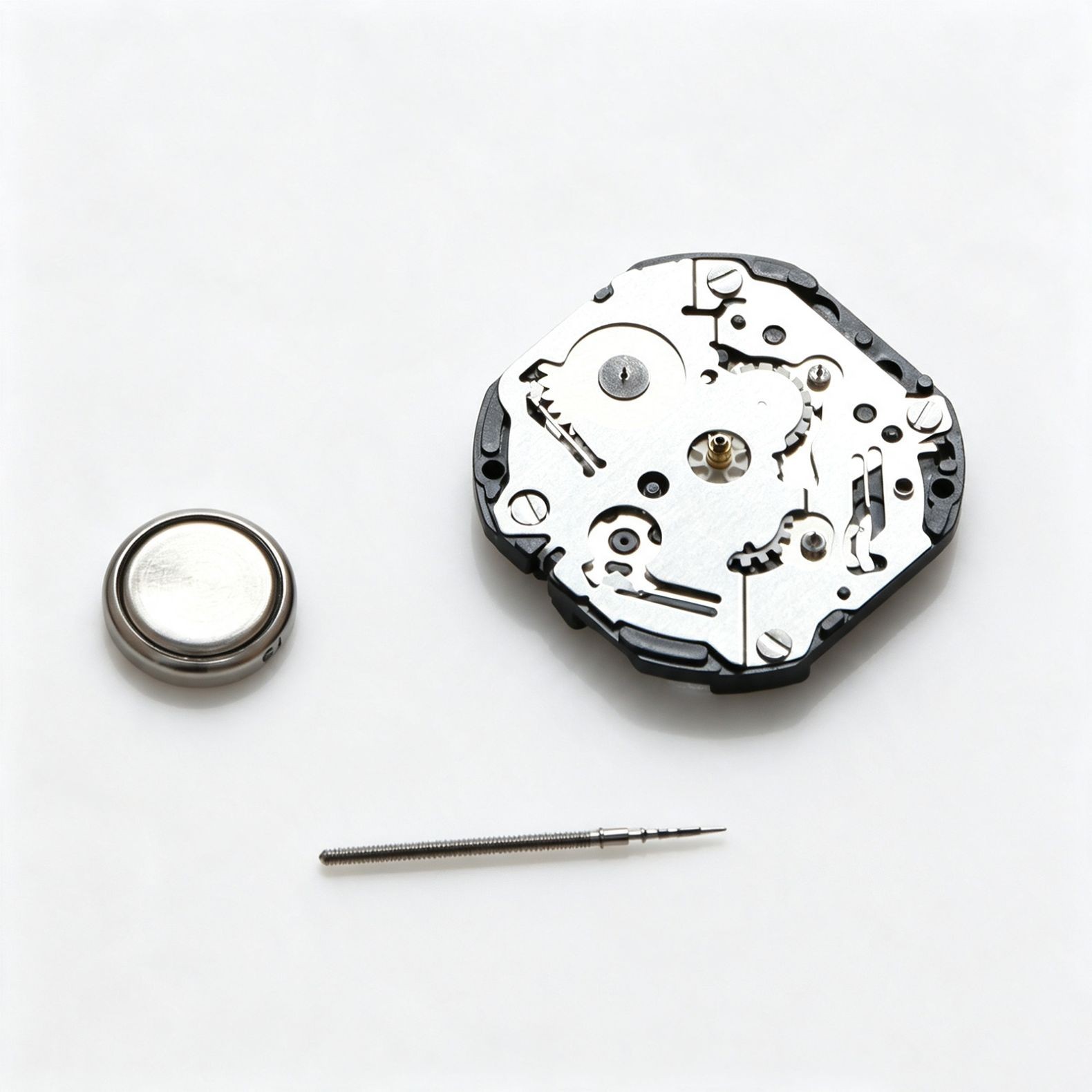 10½”’ 3-Hands 3-Eye Quartz Watch Movement Replacement For Japan VX3JE Repair e