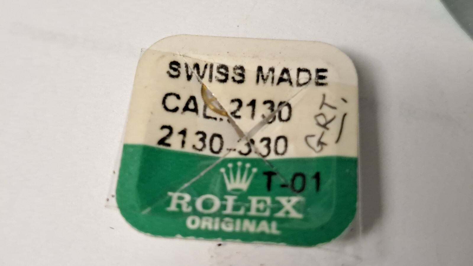 Genuine open Rolex 2130 330 Great Wheel + 2130 340 Third Wheel + 2135 360 Second