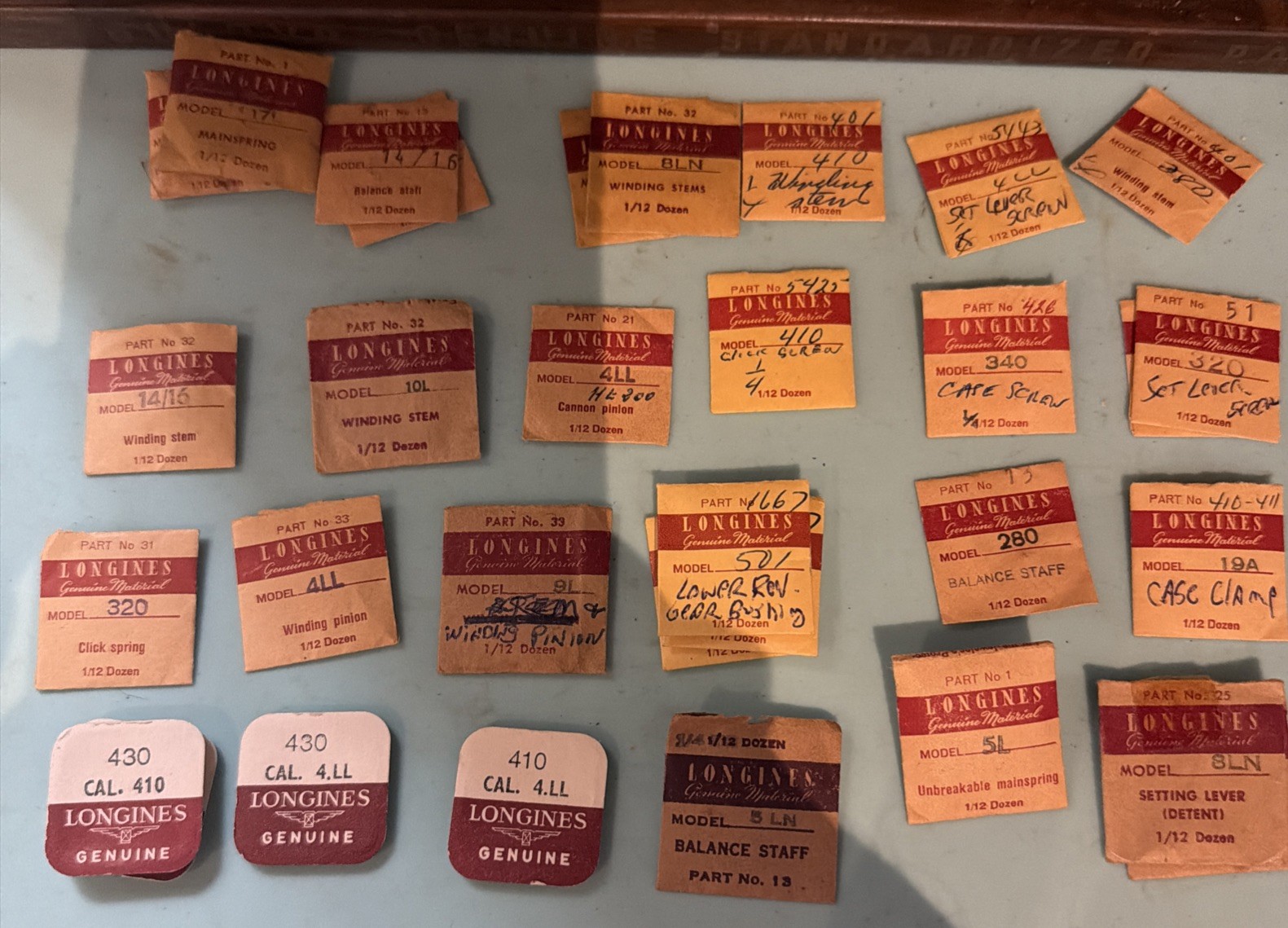 LONGINES PARTS – NOS – Various Calibers – choose from drop down list