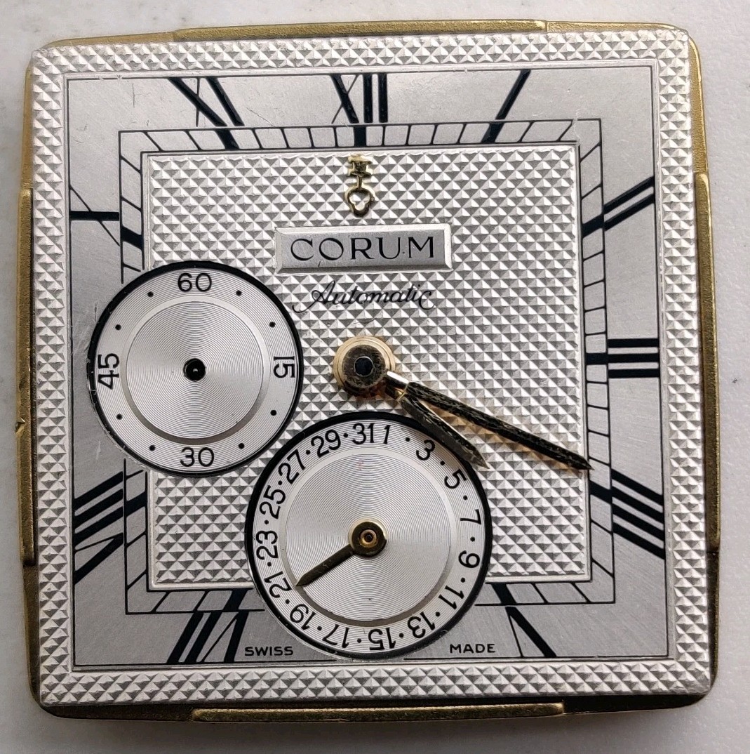 Corum Quadratus Frederic Piguet 9640 9641 Automatic watch movement For Repair