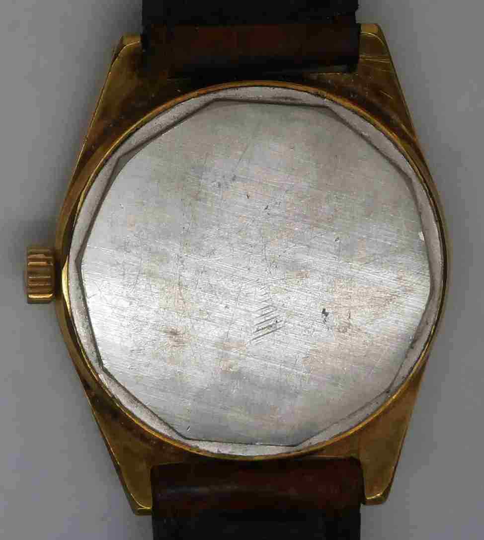 VTG TISSOT SEASTAR PR-516 Gold Plated Wristwatch