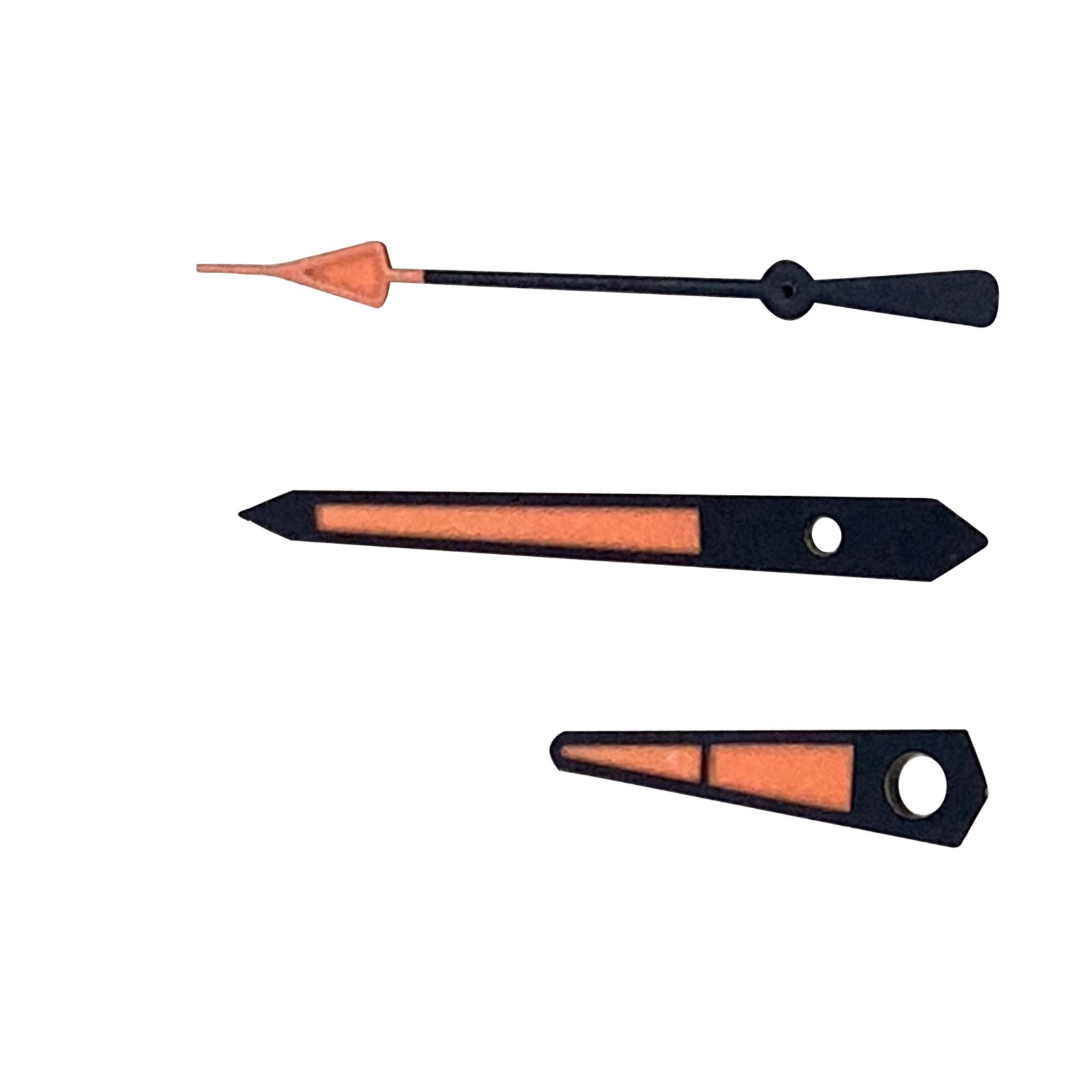 Orange Luminous Watch Hands Replacement Parts For NH35/NH36 Watch Movement