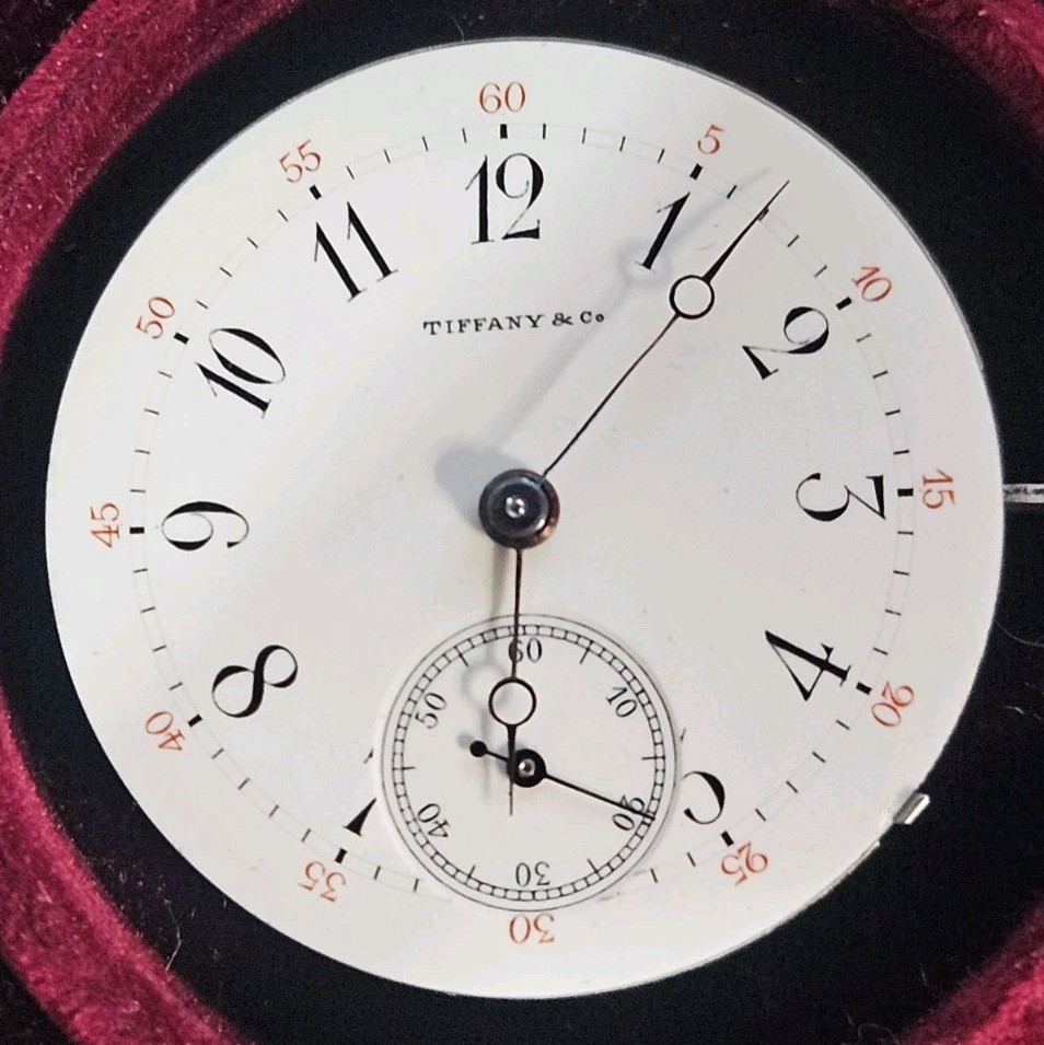 Tiffany & Co. New York 963038 Mechanical Watch Face and Movement