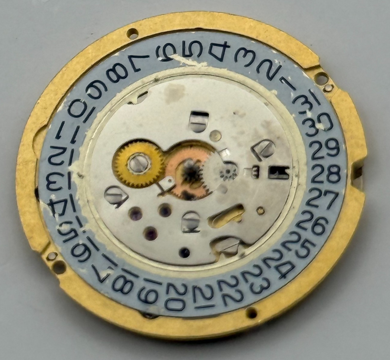 Ronda 1006 Watch Movement Quartz Swiss Date 8 Jewels Vintage Parts Repair 23.9mm