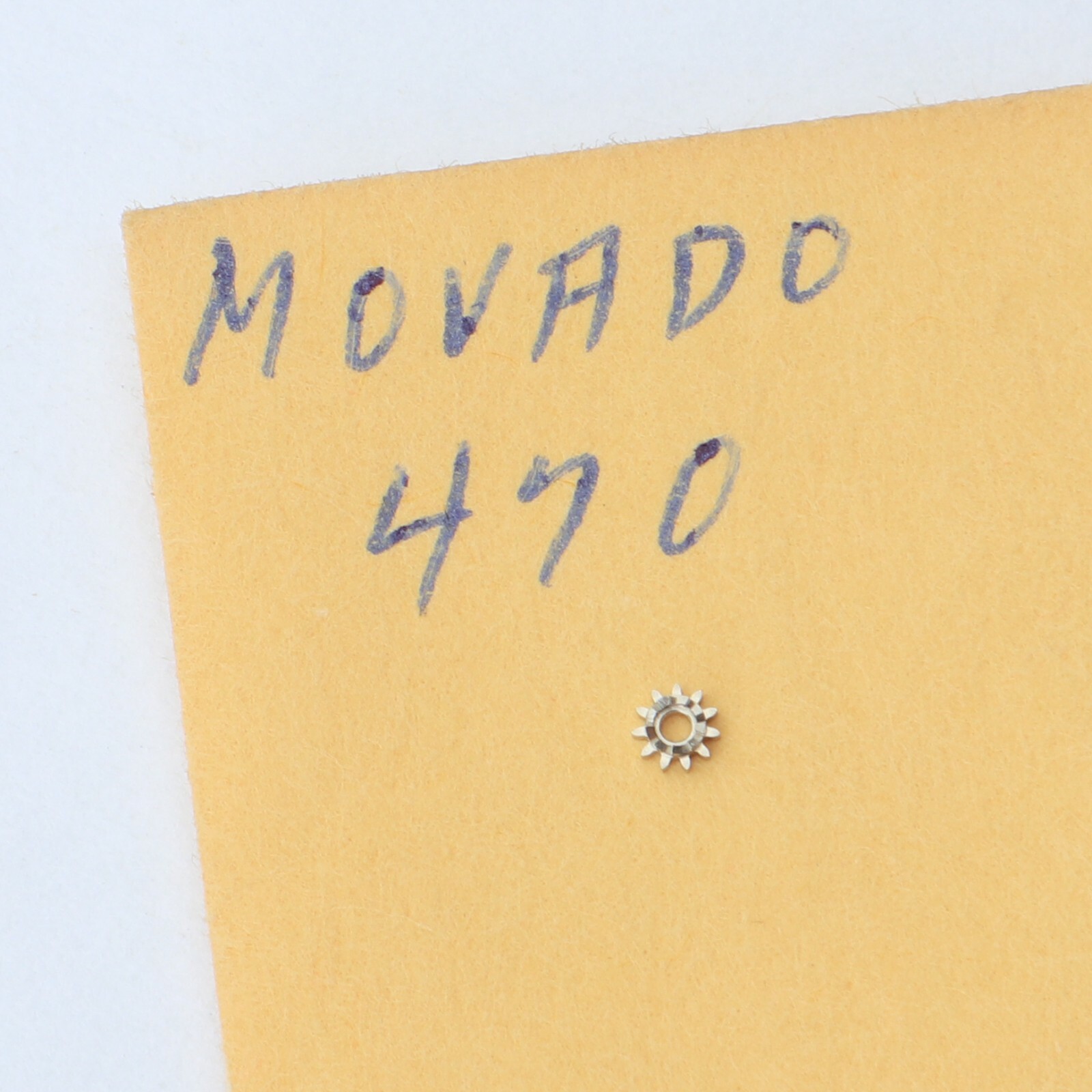Movado 470 Winding Pinion Part 410 New Old Stock Watchmakers Parts (C12D16)