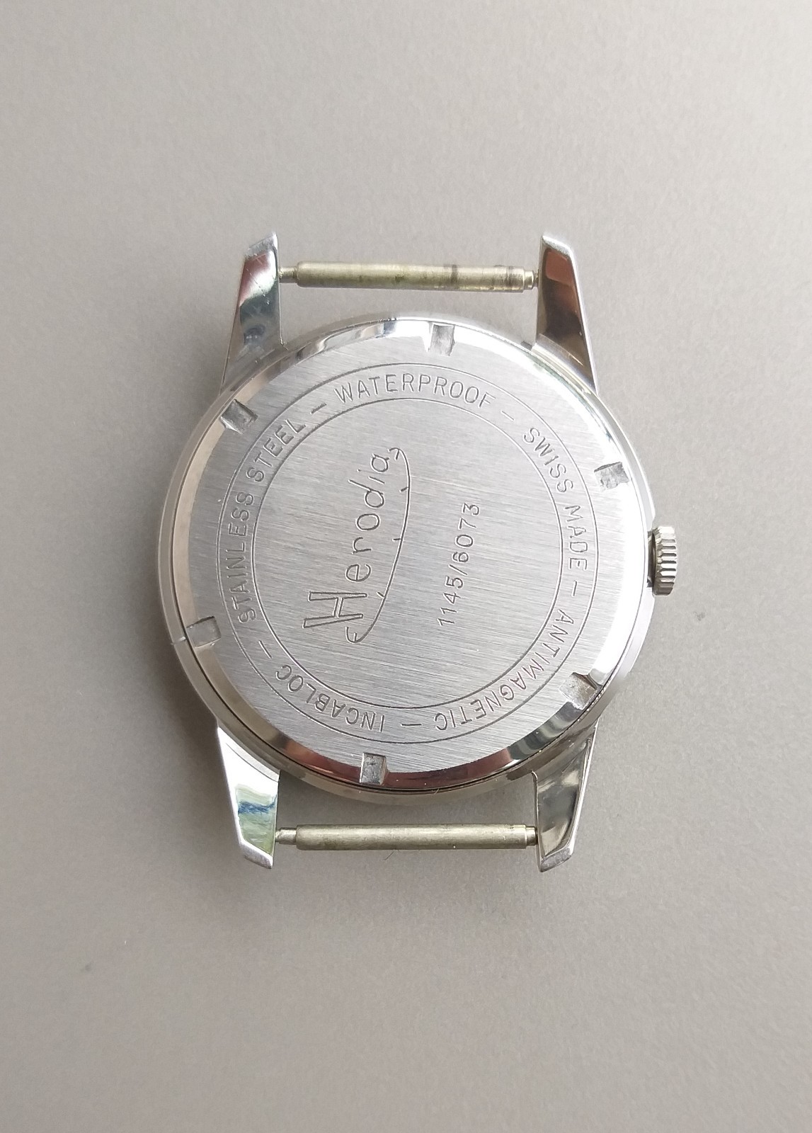 ETA 2452 or ETA 2391 Project Watch 35mm Steel Case + Dial & Hands NOS 1970’s