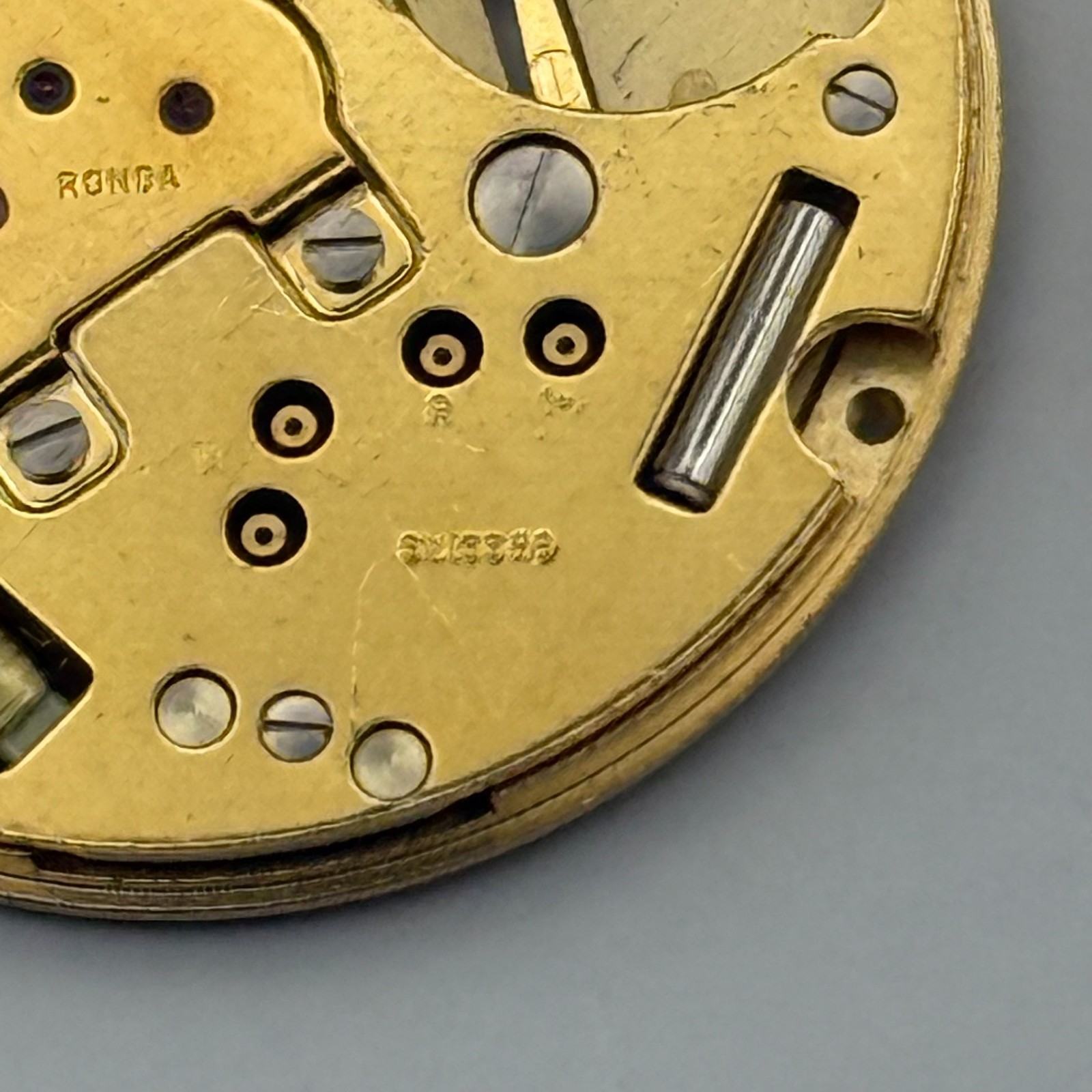 Ronda 1006 Watch Movement Quartz Swiss 8 Jewels Vintage Parts Repair 23.9mm