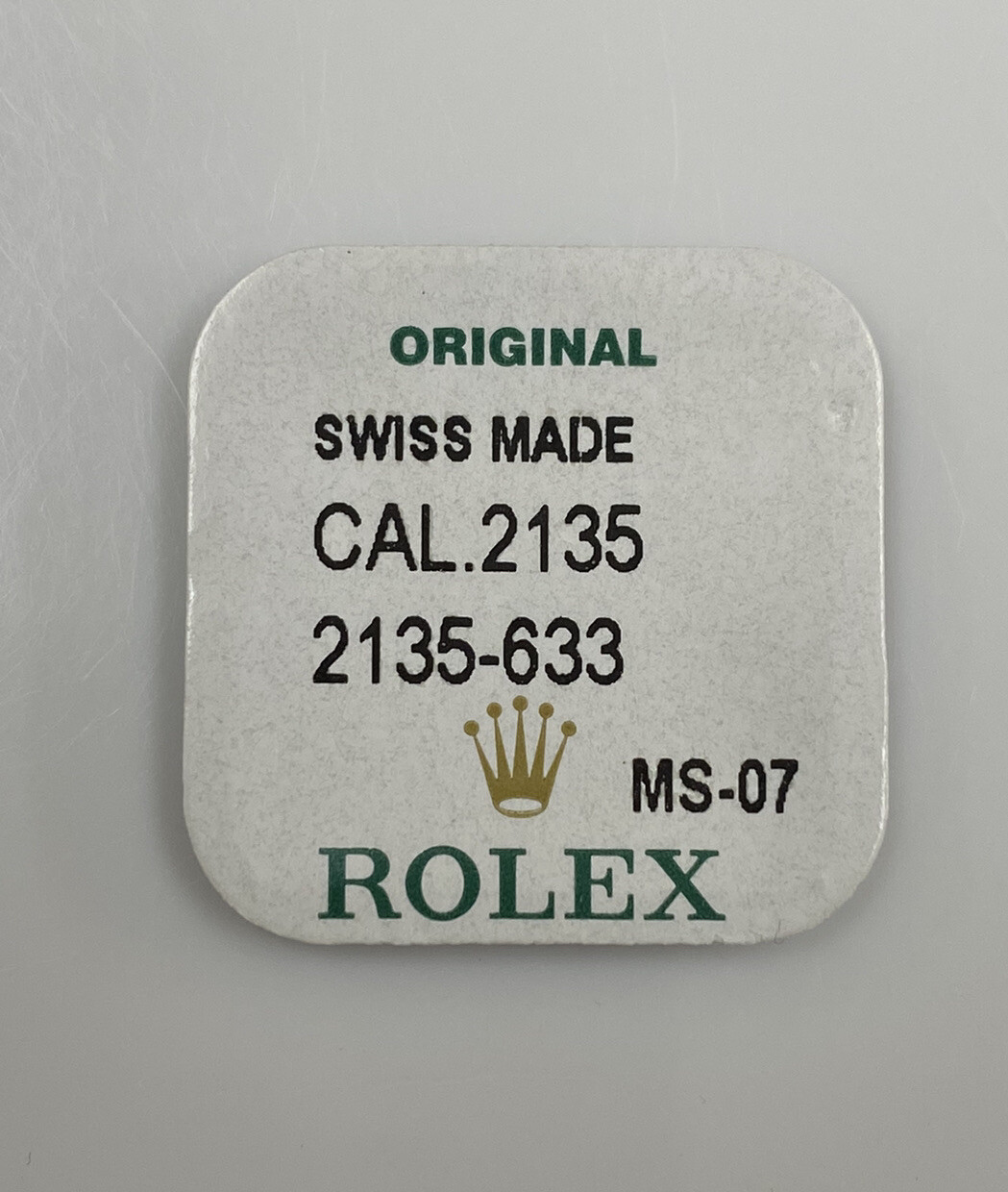 Genuine Rolex 2130 2135-633 Yoke for Cam, New Factory Sealed