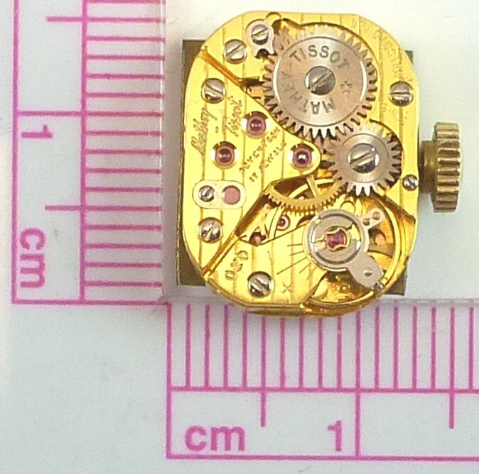 Vintage Mathey Tissot LDS Mechanical Wristwatch Movement – Parts / Repair