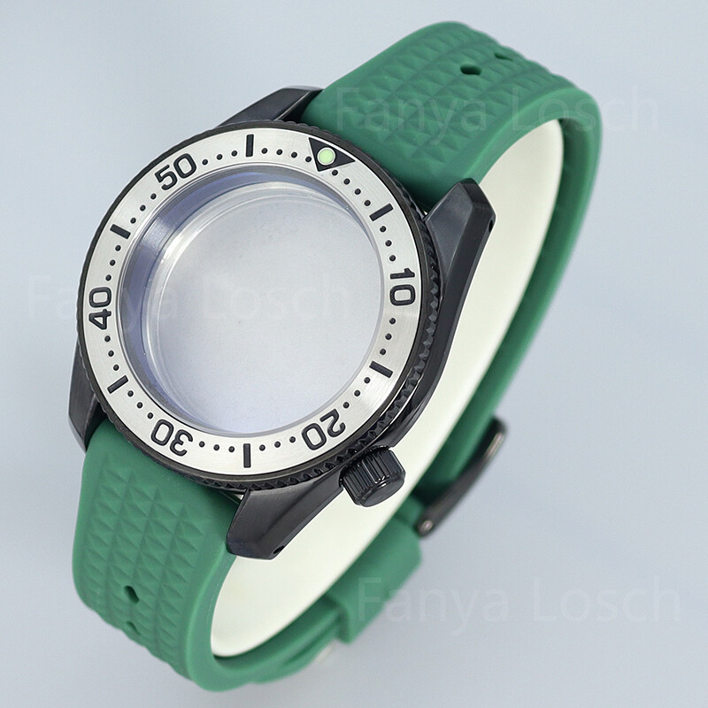 316L Stainless Steel Seiko Watch Case mod For NH35 nh36 38 Movement