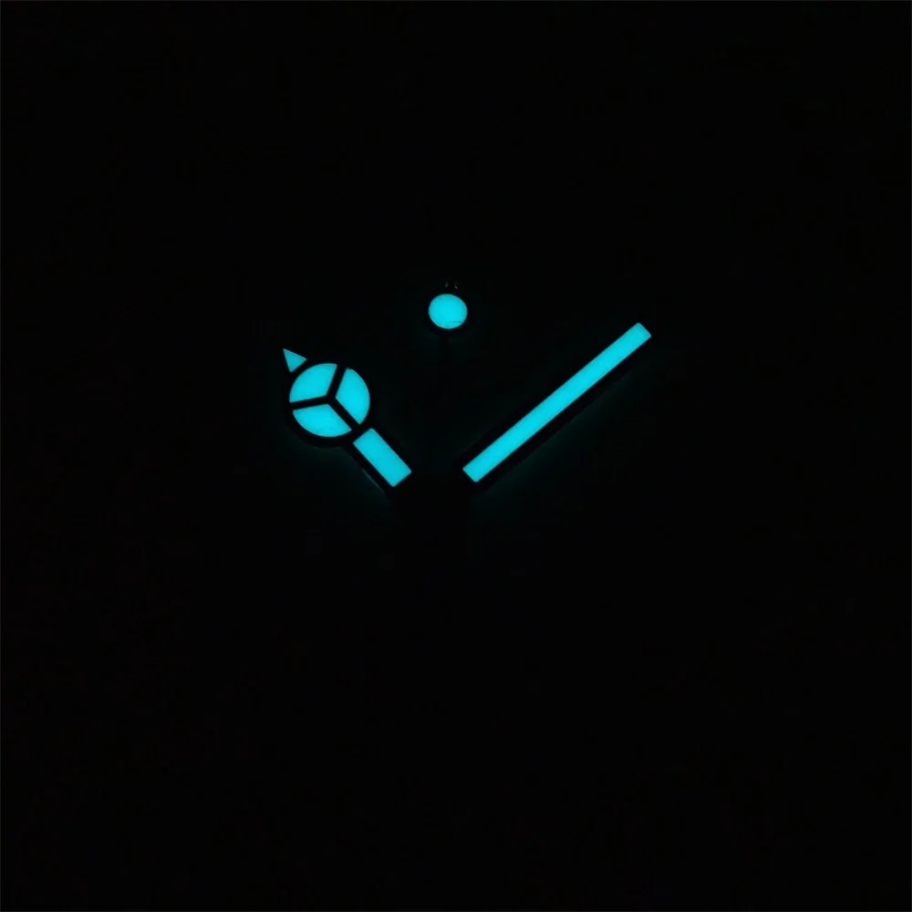 Ice Blue Luminous NH35 Watch Hands Deep Diving Modified Accessories For NH36