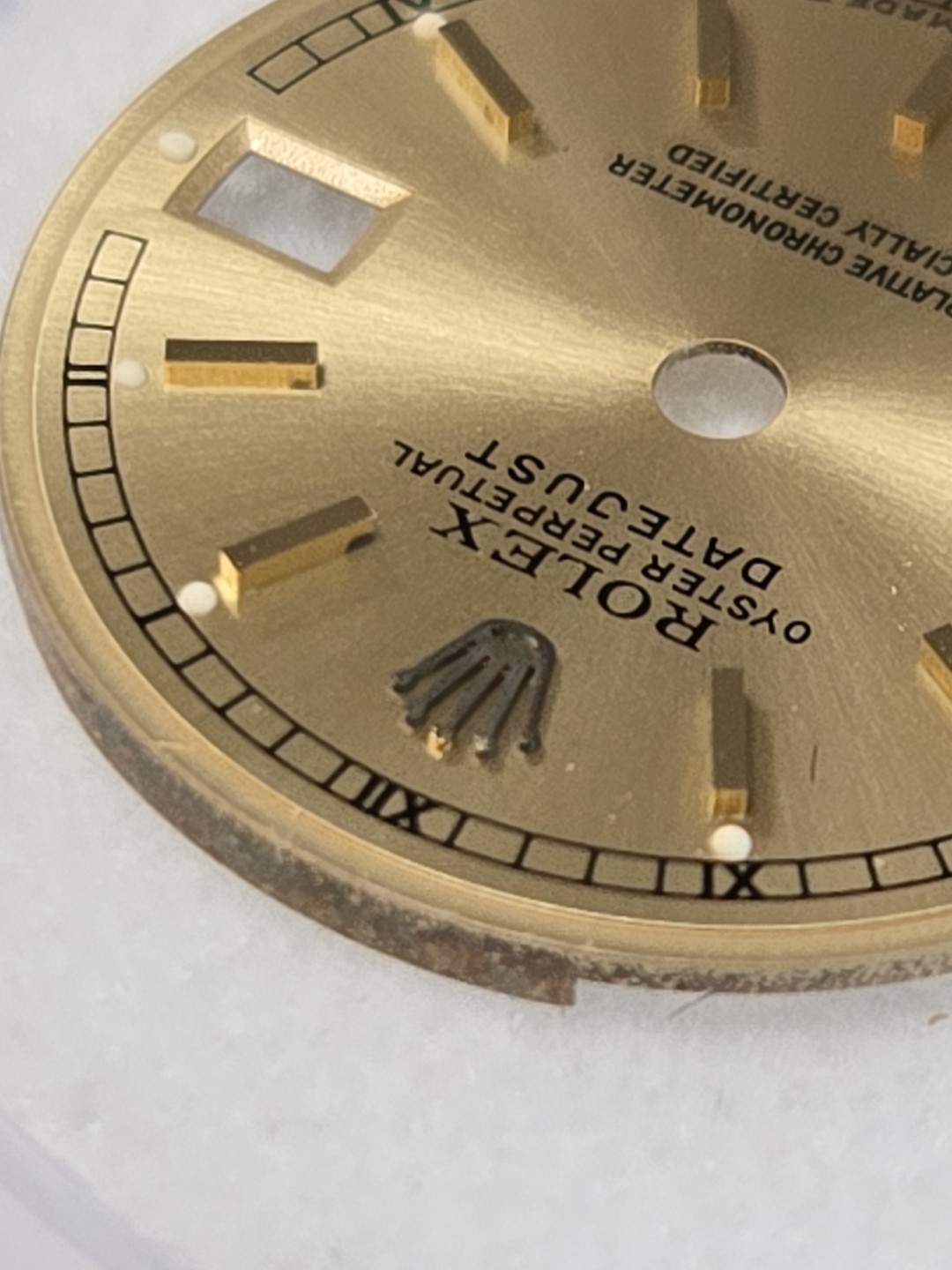 Rolex Dial,ladies 69173, 79178,Champagne, ,Gold Markers, NOS