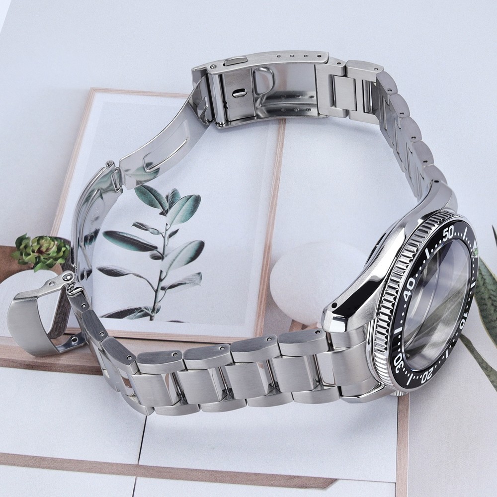 Sapphire Glass NH35 Watch Cases 42mm+BAND 62MAS Style 10ATM For Seiko NH35 NH36