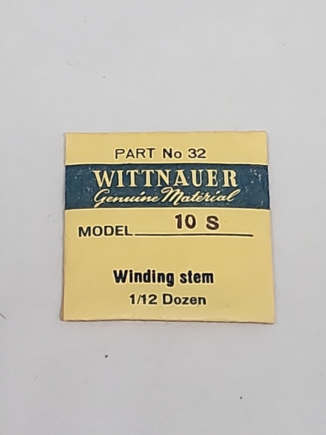 WITTNAUER PART #32 MODEL NO. 10 S WINDING STEM