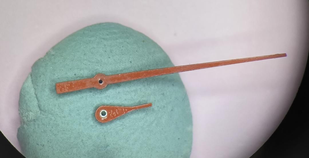 GENUINE SEIKO RED SWEEP SECOND TEAR DROP HAND POGUE 6139-6002 6139-6005 6139