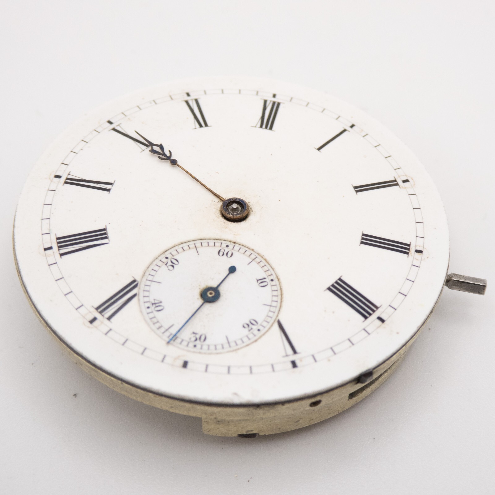 Eureka (Agassiz) 42.6 x 10.8 mm High Grade Swiss Antique Pocket Watch Movement