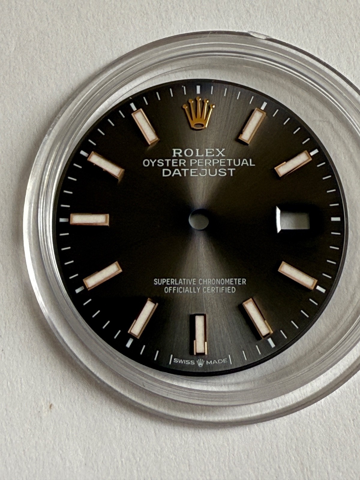 Rolex Datejust 36 Rhodium Grey Dial Rose Gold Watch 126231 new 2022 ROSEGOLD