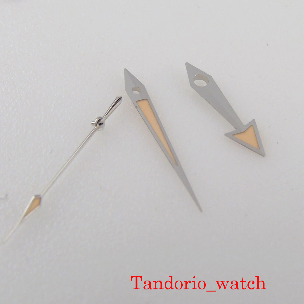 Corgeut Watch Hands Needles Set Parts Green Luminous For NH35A NH36A MIYOTA 8215