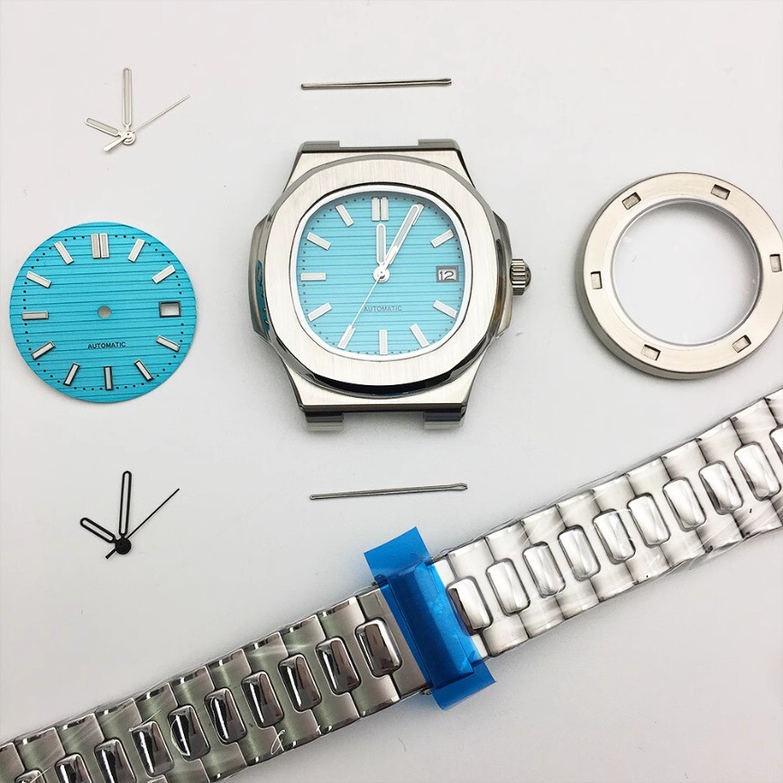 High Quality Sapphire Watch Case Kit 39mm Suitable for NH25/36/4R/NH38 Movement