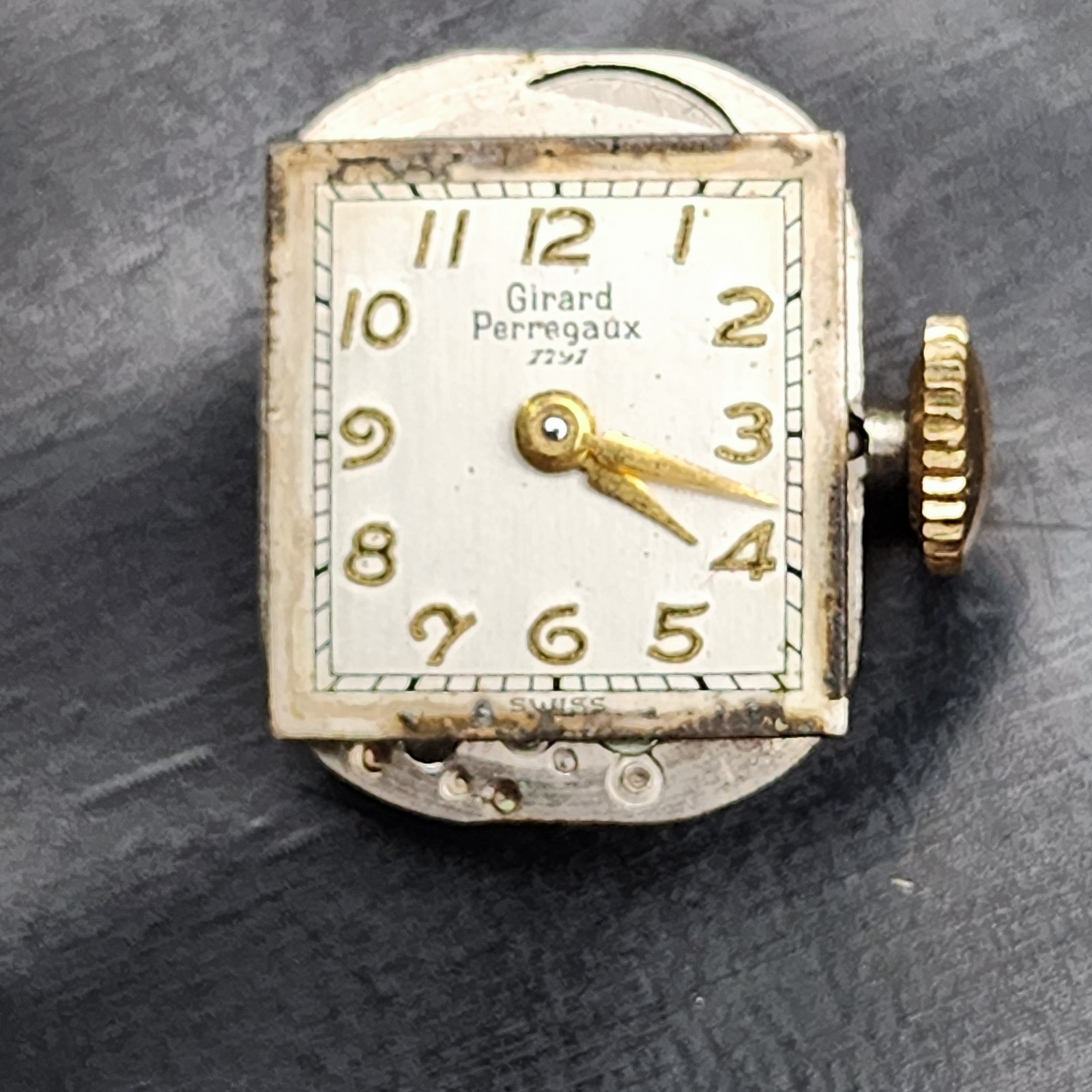 Girard Perregaux 1791 2660 Watch Mvmt Cal 73 AE 17j Running Swiss Vintage✅