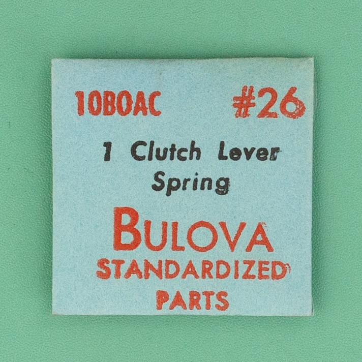Gen Bulova Part 26 Clutch Lever Spring 10BZAC 10BZACD 10BZC 10CNCH NOS 0070