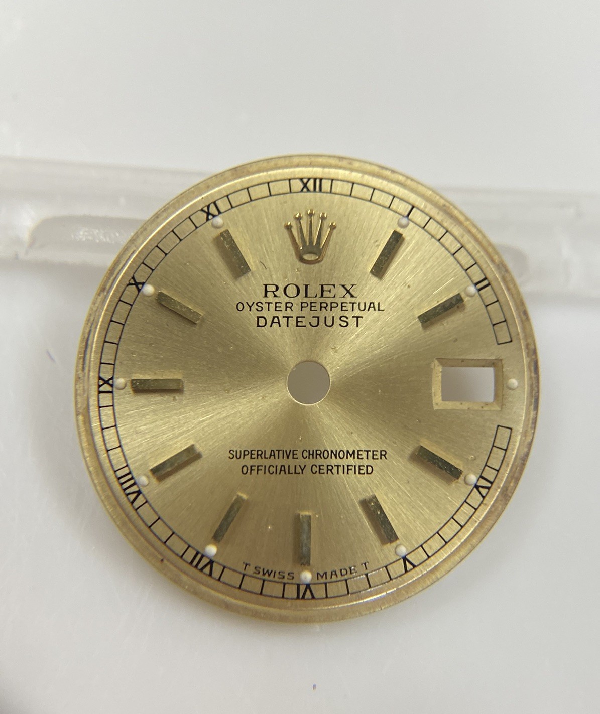 Genuine Rolex 26mm Ladies Datejust 6917 Cal. 2030/2035 Gold Roman Dial