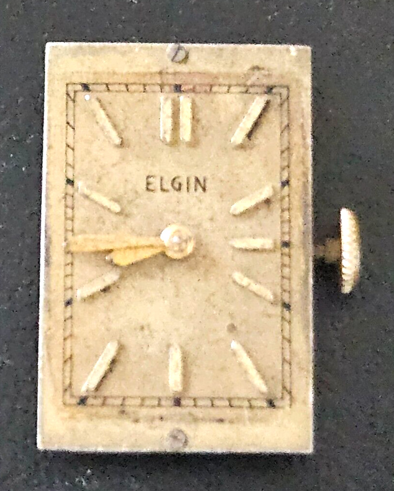1918 ELGIN 431~7J 6/0s USA WATCH MOVEMENT LOT.114
