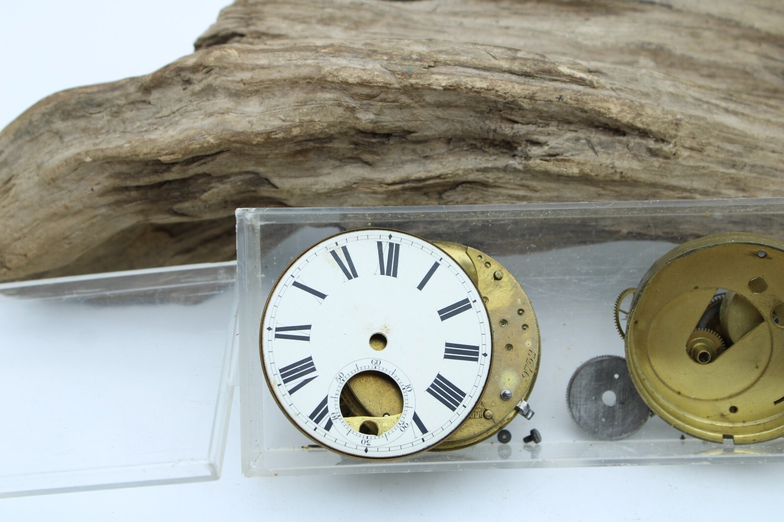 C. HESELWOOD YORK POCKET WATCH MOVEMENT 46.5mm DIAMETER (T2)