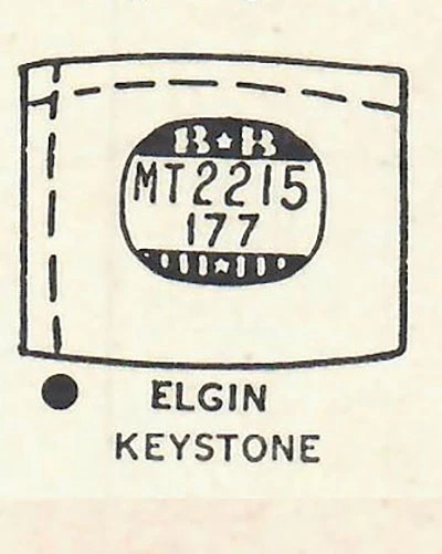 ELGIN : MULTIPLE MODELS – Tonneau 22.1mm x 17.7mm