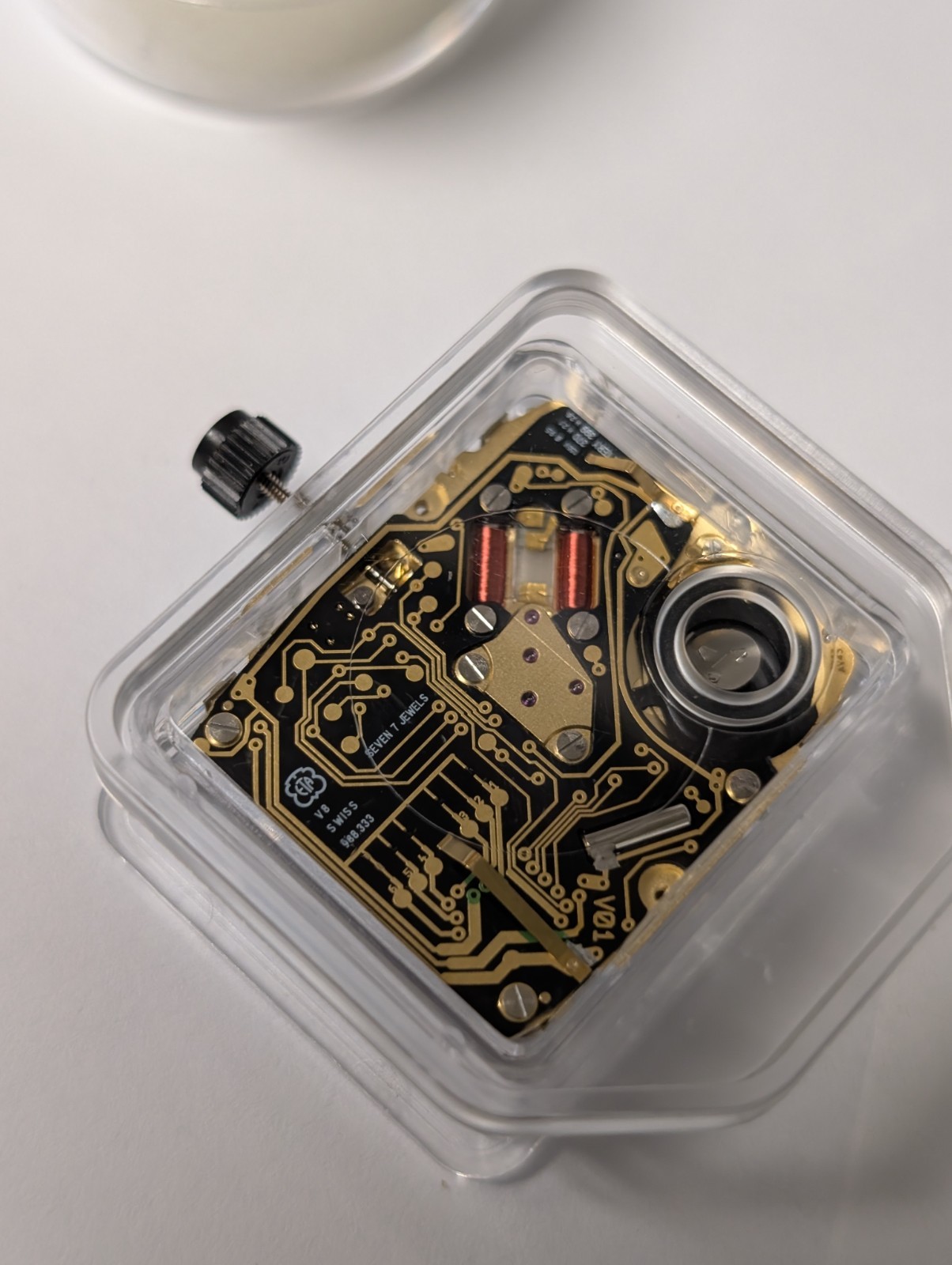 NEW ETA 988.333 MOVEMENT Quartz Digital/Analog, Alarm, Chronograph GENUINE