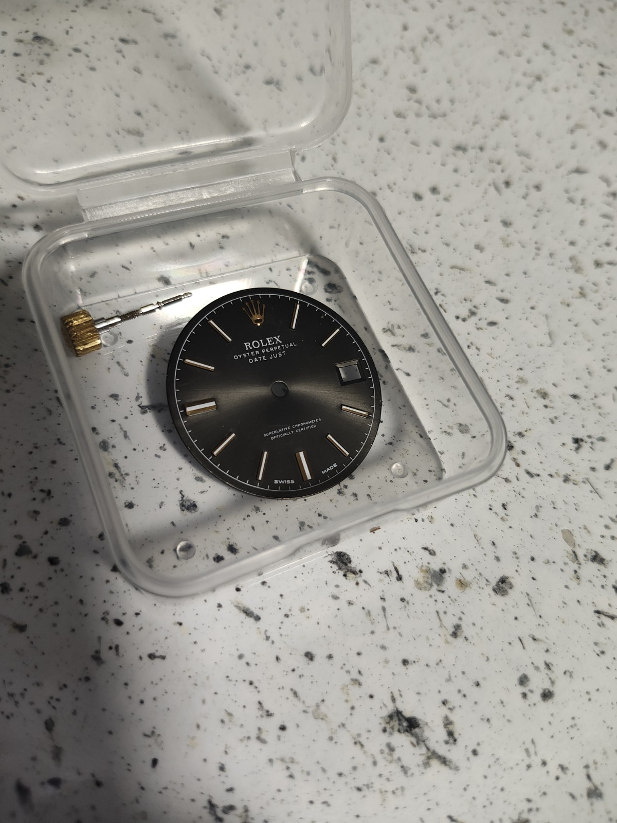 Rolex Dial And Stem