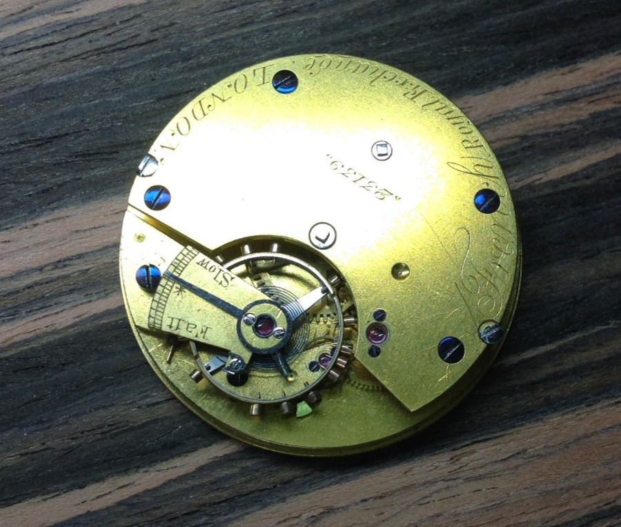 FRENCH ROYAL EXCHANGE LONDON Pocket Watch Movement – Restoration