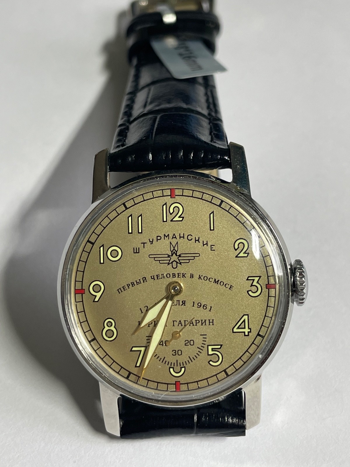 POBEDA SHTURMANSKIE 4kv 56 years MAN WRISTWATCH CH2Z 15 JEWELS mechanism USSR